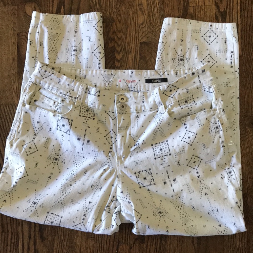 Style & Co Denim Capri